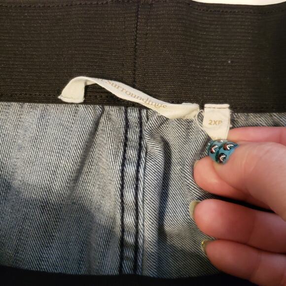 Soft Surroundings Pull On Straight Leg Jean Plus 2x Petite - Picture 6 of 7